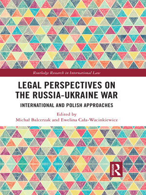 cover image of Legal Perspectives on the Russia-Ukraine War